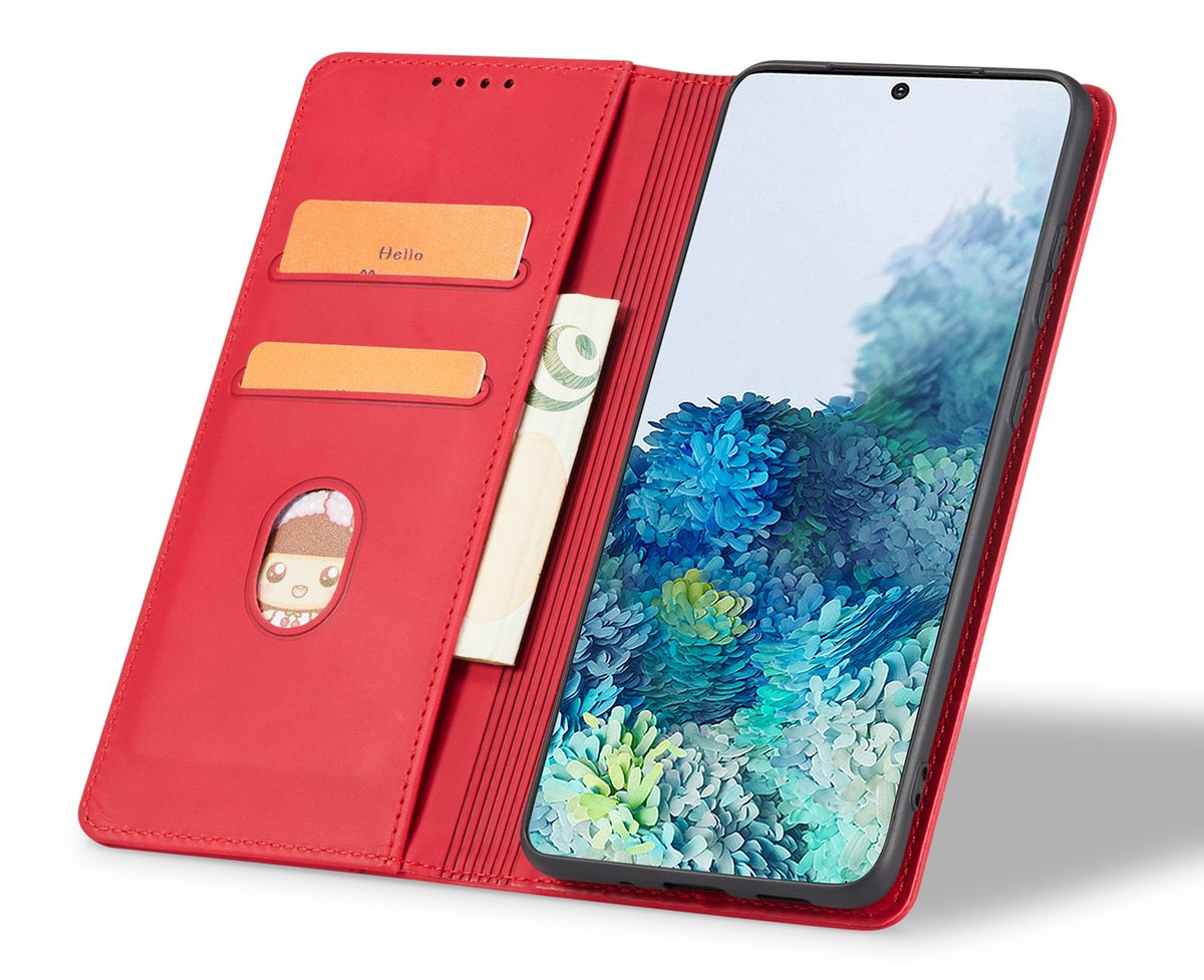 Θήκη iPhone 16 Pro Bodycell Book Case Πορτοφόλι - Red (5206015079726)