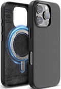 Θήκη iPhone 16 Pro Elago Magnetic Leather από Vegan Δέρμα με MagSafe - Black (ES16MSLE63PRO-BK)