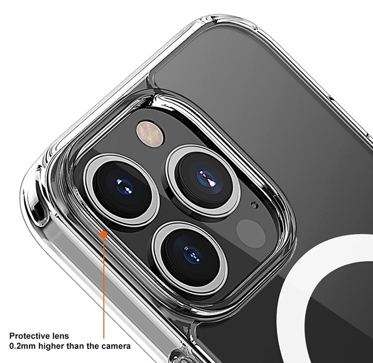 Θήκη iPhone 16 Pro Max Bodycell Clear Case Διάφανη με MagSafe - Clear (5206015079108)