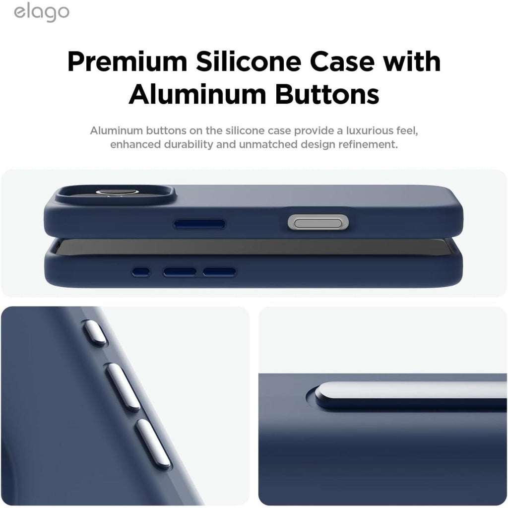 Θήκη iPhone 16 Pro Max Elago Magnetic Silicone Case Premium Σιλικόνης με MagSafe - Jean Indigo (ES16MSSC69PRO-JIN)