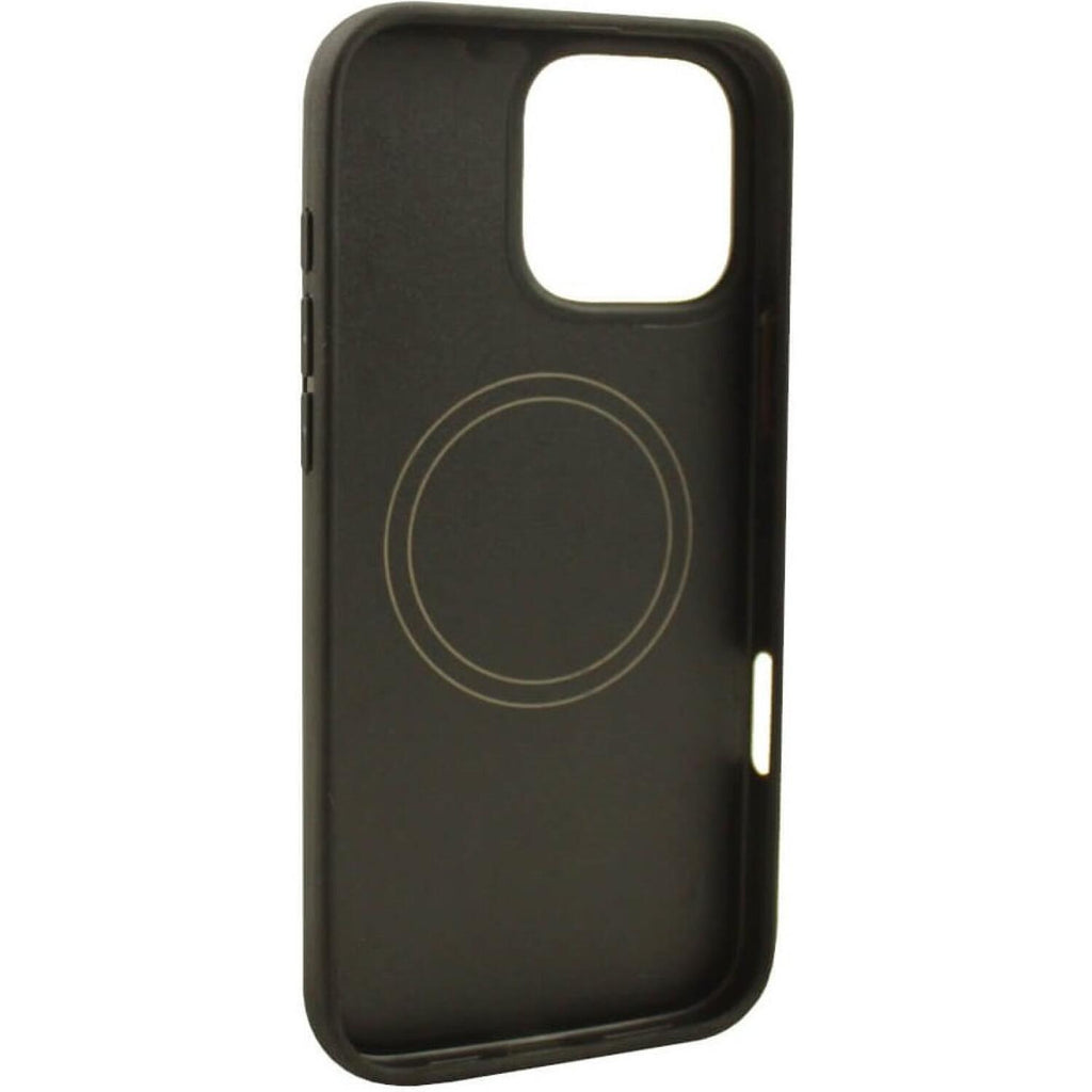 Θήκη iPhone 16 Pro Max iCarer Leather TPU Back Cover Δερμάτινη με TPU Bumper & MagSafe - Camel Tan (WMI16250901-LN)