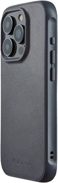 Θήκη iPhone 16 Pro Max MUJJO Shield Case Ανθεκτική Δερμάτινη με MagSafe - Steel Blue (MUJJO-CL-057-SB)