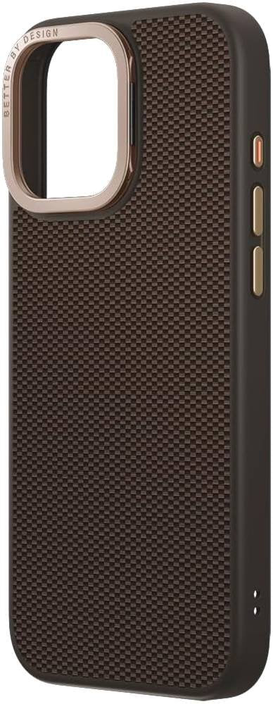 Θήκη iPhone 16 Pro Max Uniq Keva Max Ανθεκτική Aramid Fiber με MagSafe & Kickstand - Brown (UNIQ-IP6.9P(2024)-KEVMMBWN)