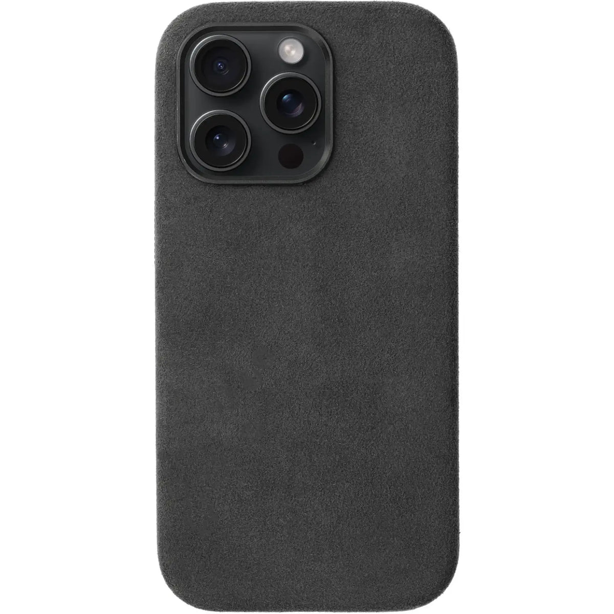 Θήκη iPhone 16 Pro Rosso Avanti Back Cover από Premium Alcantara με MagSafe - Gray (8719246549687)