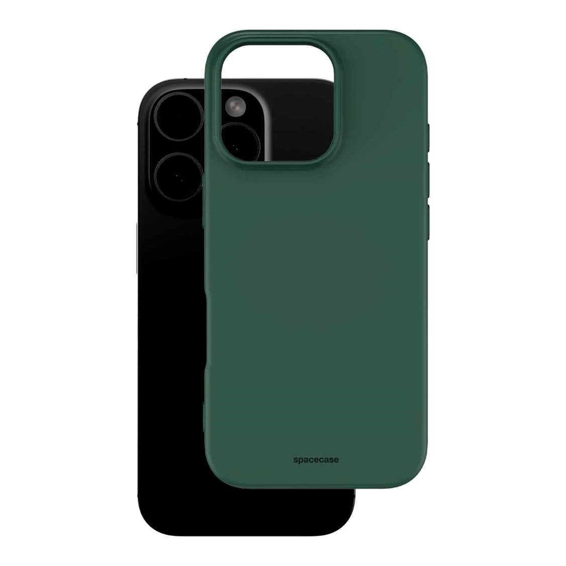 Θήκη iPhone 16 Pro Spacecase Silicone Case Σιλικόνης - Dark Green (5905719111571)