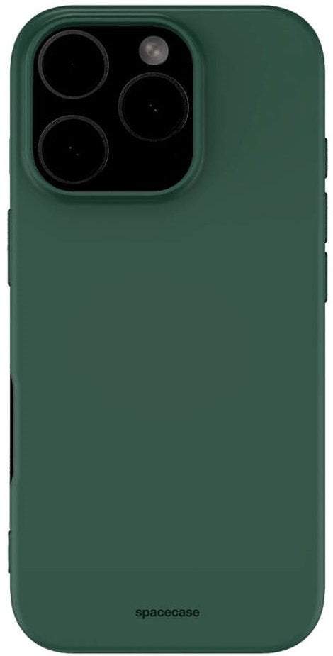 Θήκη iPhone 16 Pro Spacecase Silicone Case Σιλικόνης - Dark Green (5905719111571)