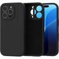 Θήκη iPhone 16 Pro Spacecase Silicone Mag Case Σιλικόνης με MagSafe - Black (5905719137915)