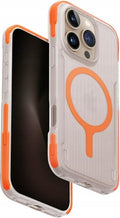 Θήκη iPhone 16 Pro Uniq Combat Active Ανθεκτική με MagSafe & Ανακλαστικό Λουράκι Χειρός - Volt Orange (UNIQ-IP6.3P(2024)-COMA