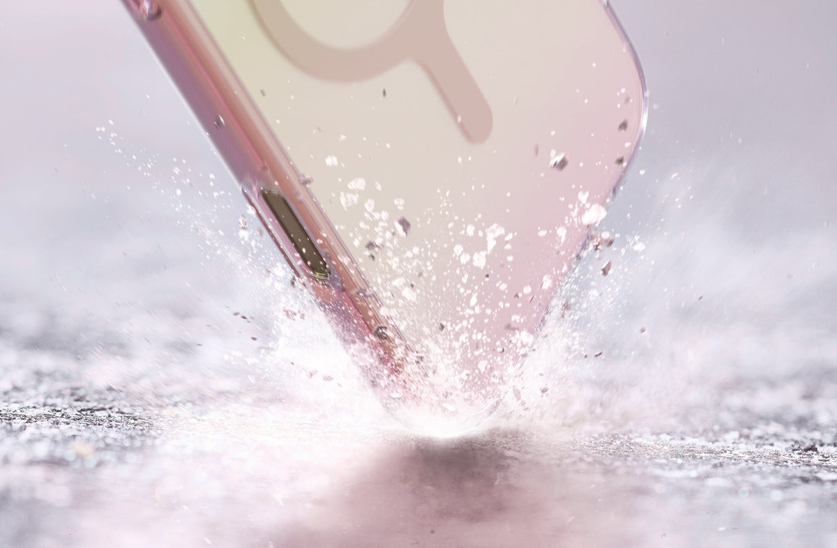 Θήκη iPhone 16 Pro Uniq Iridescia Ανθεκτική & Ιριδίζουσα με MagSafe - Pink Prism (UNIQ-IP6.3P(2024)-IRDMPPRS)