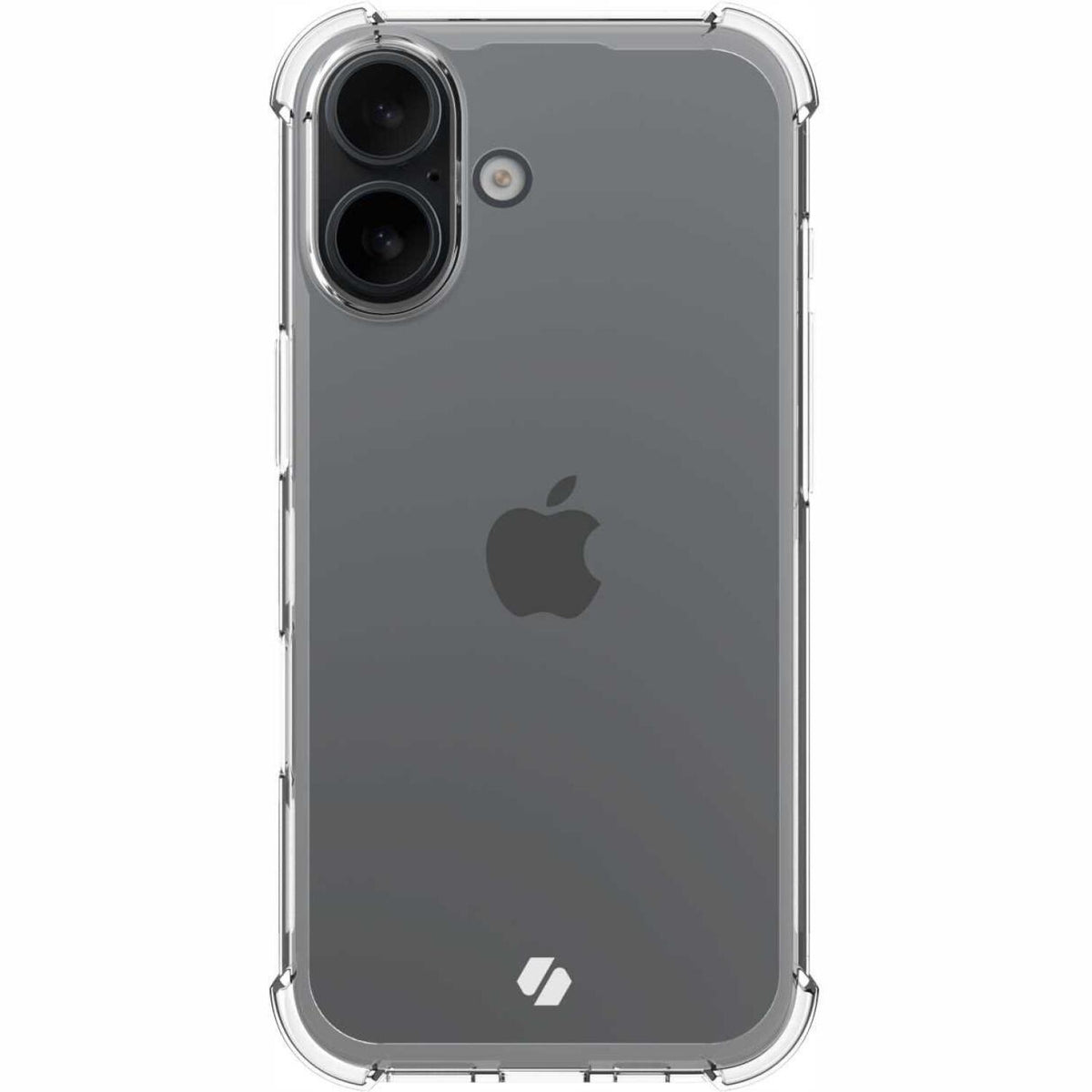 Θήκη iPhone 16 Spacecase Anti-Shock Διάφανη Σιλικόνης 1mm - Clear (5905719111724)