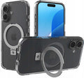 Θήκη iPhone 16 Spacecase Ring Pro Mag Σκληρή με MagSafe & KickStand - Clear (5905719112196)
