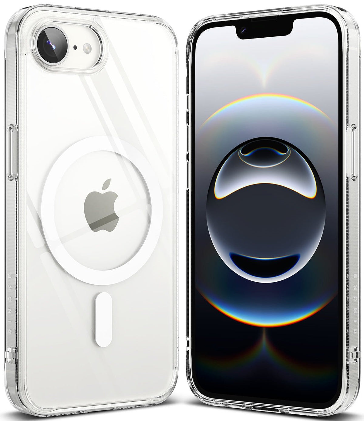 Θήκη iPhone 17e / 16e Ringke Fusion Magnetic Ανθεκτική με MagSafe - Clear (8800293852605)