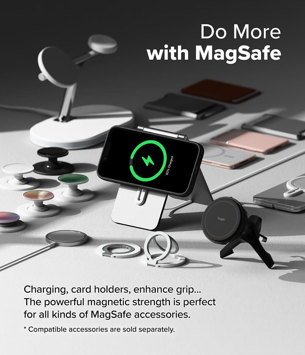 Θήκη iPhone 17e / 16e Ringke Silicone Magnetic Ανθεκτική Σιλικόνης με MagSafe - Black (8800293852810)