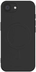 Θήκη iPhone 17e / 16e Spacecase Silicone Magnetic Case Σιλικόνης με MagSafe - Black (5905719117924)