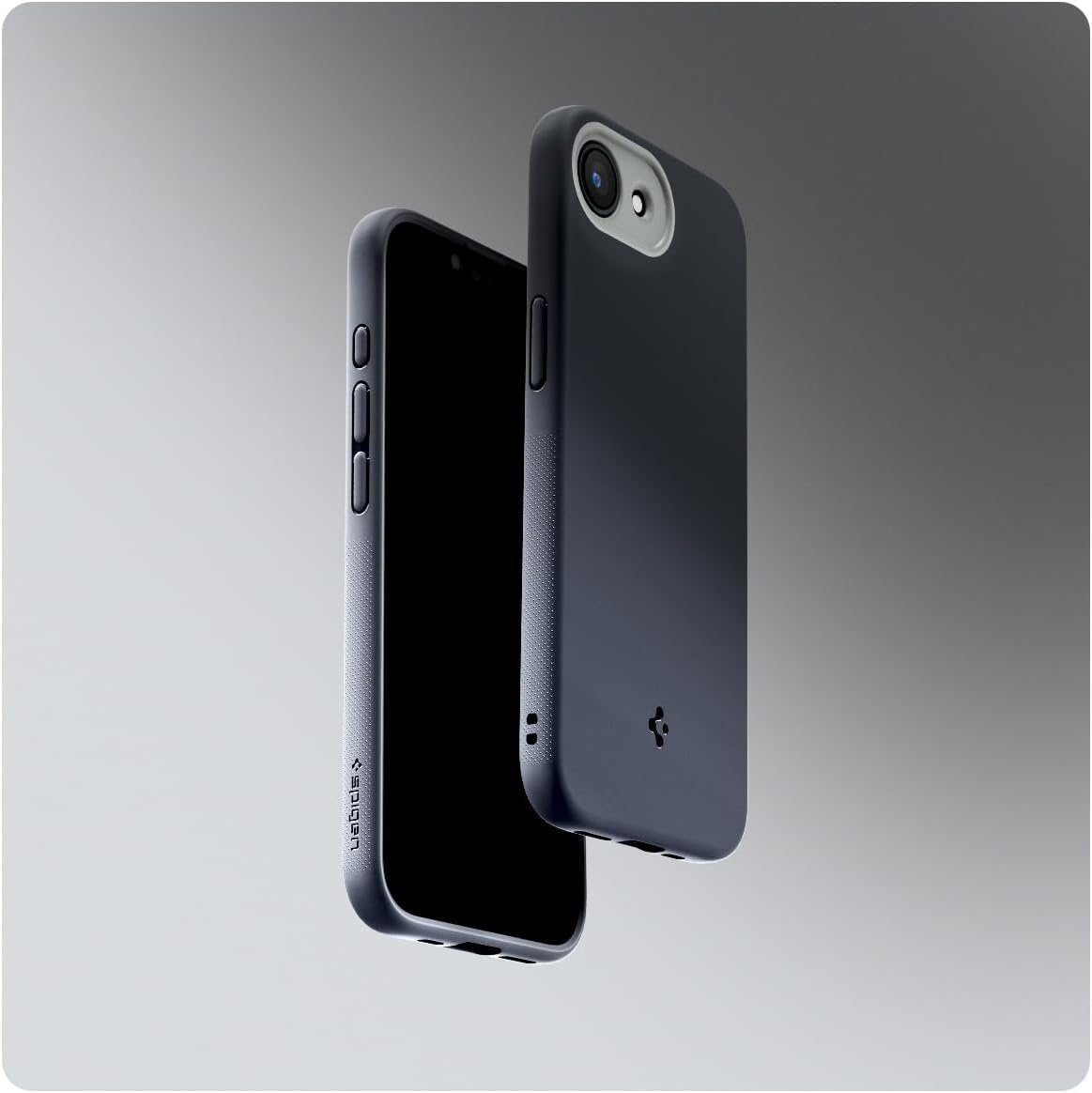 Θήκη iPhone 17e / 16e Spigen Nano Pop MagFit Σιλικόνης με MagSafe - Black Sesame (ACS09155)
