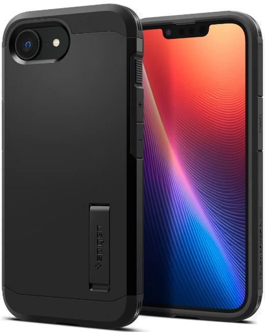 Θήκη iPhone 17e / 16e Spigen Tough Armor AI MagFit Ανθεκτική με MagSafe - Black (ACS09137)