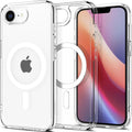 Θήκη iPhone 17e / 16e Spigen Ultra Hybrid MagFit Σκληρή με MagSafe - Clear / White (ACS09139)
