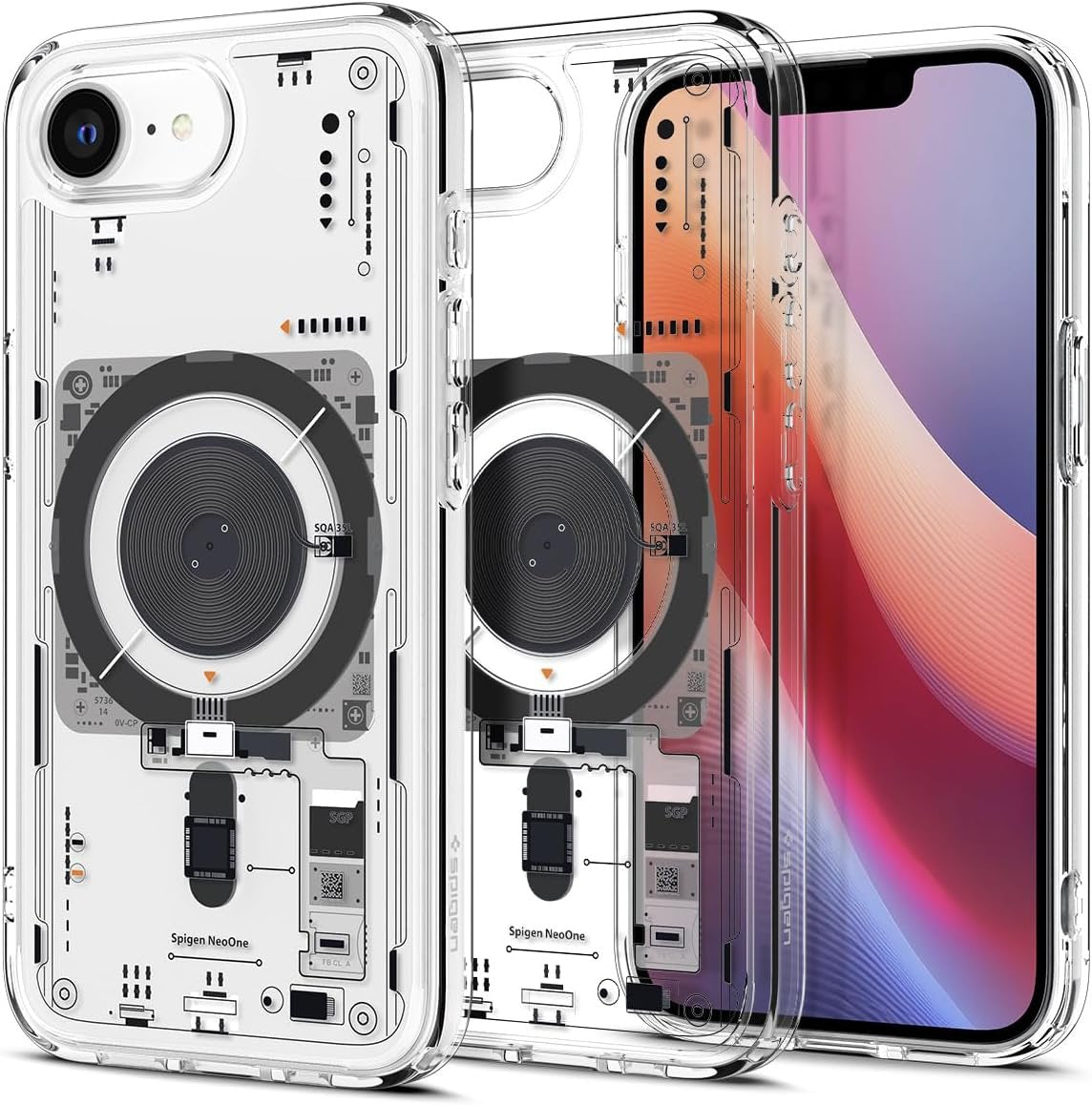 Θήκη iPhone 17e / 16e Spigen Ultra Hybrid MagFit Σκληρή με MagSafe - Neo One (ACS09143)