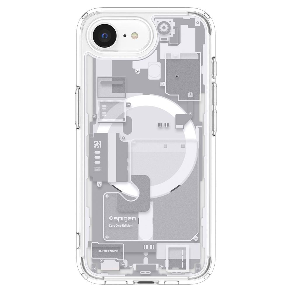 Θήκη iPhone 17e / 16e Spigen Ultra Hybrid MagFit Σκληρή με MagSafe - Zero One White (ACS09142)