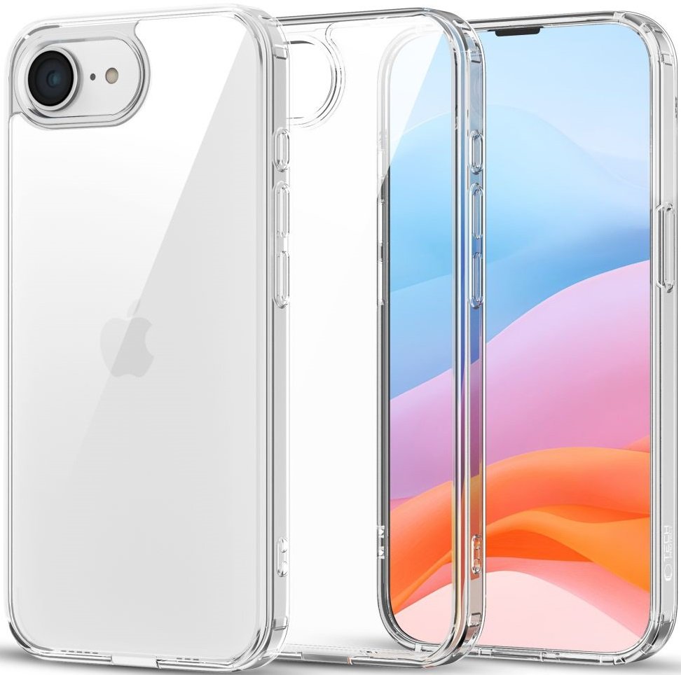 Θήκη iPhone 17e / 16e Tech-Protect FlexAir Hybrid Σκληρή Διάφανη - Clear (5906302360185)