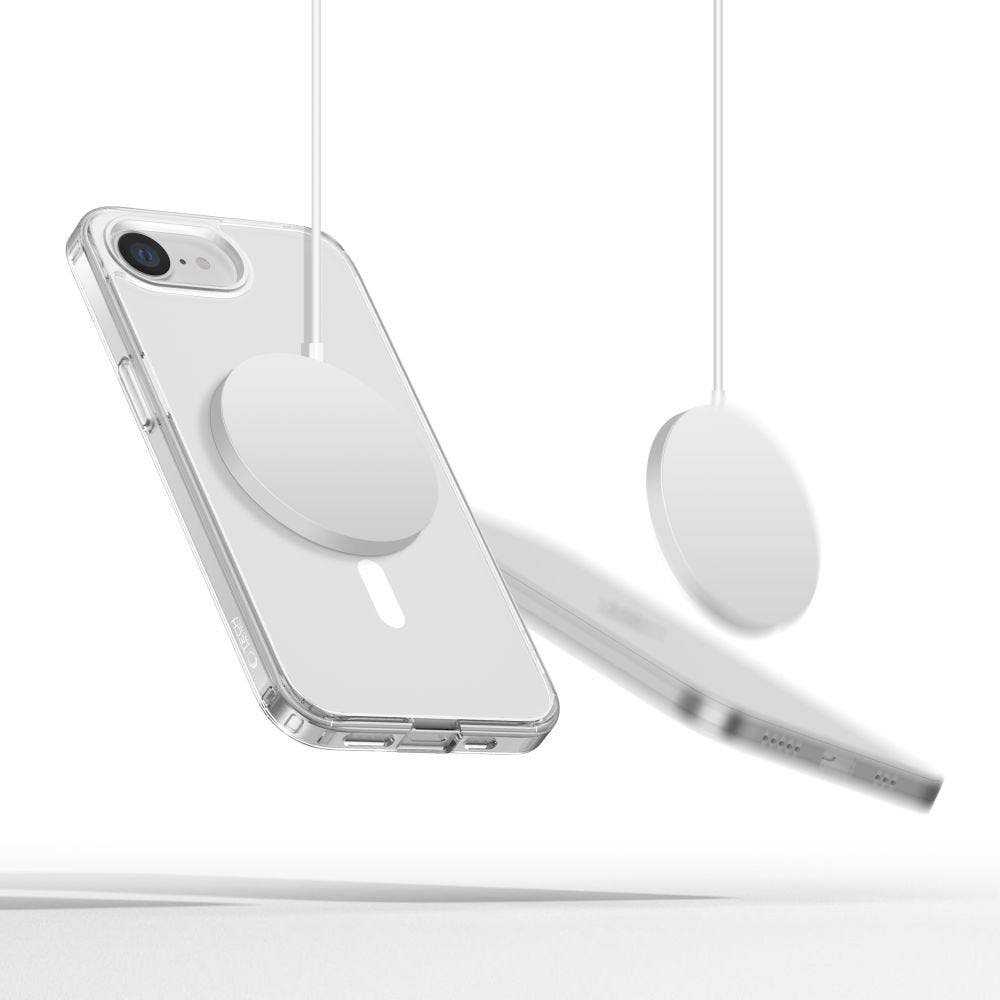 Θήκη iPhone 17e / 16e Tech-Protect FlexAir Hybrid Σκληρή Διάφανη με MagSafe - Clear (5906302360192)