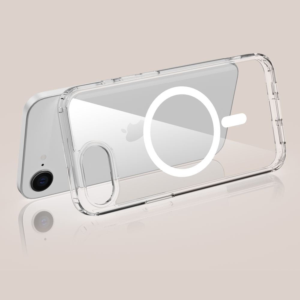 Θήκη iPhone 17e / 16e Tech-Protect FlexAir Hybrid Σκληρή Διάφανη με MagSafe - Clear (5906302360192)