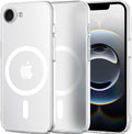 Θήκη iPhone 17e / 16e Tech-Protect MagSlim Σκληρή Ημιδιάφανη με MagSafe - Matte / Ice (5906302360222)