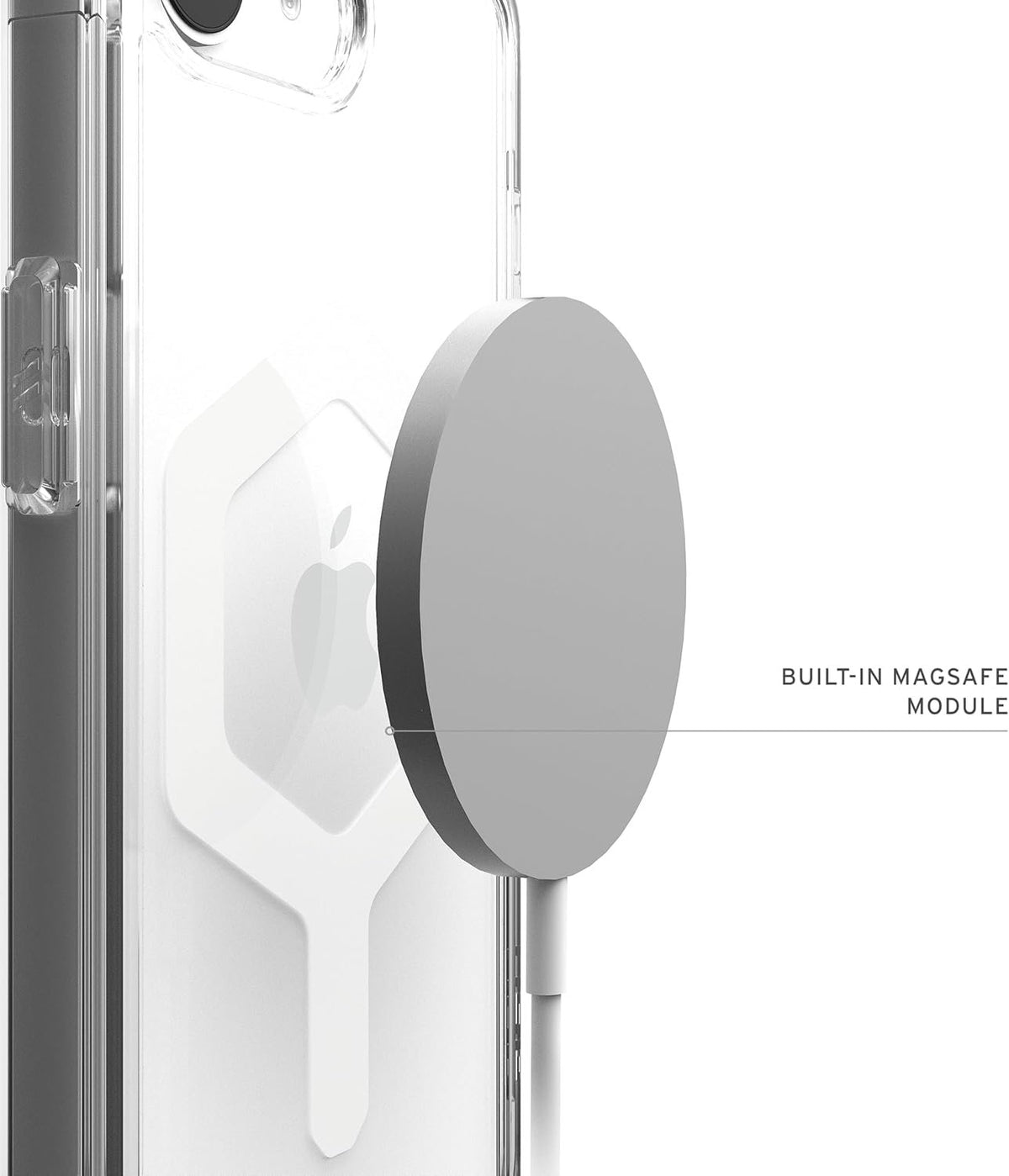 Θήκη iPhone 17e / 16e UAG Plyo Σκληρή Ανθεκτική με MagSafe - Ice / White (114501114341)
