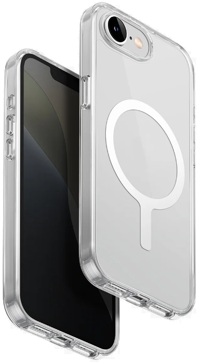 Θήκη iPhone 17e / 16e Uniq LifePro MagClick Ανθεκτική Σκληρή με MagSafe - Clear (UNIQ-IP16E(2025)HYB-LPRMCLR)