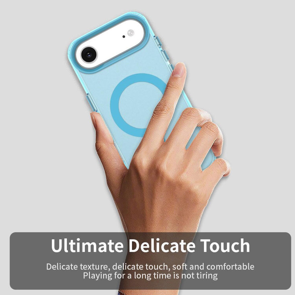 Θήκη iPhone Air Techsuit CandyCase Σκληρή Ημιδιάφανη με MagSafe - Blue (5949419313231)