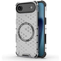 Θήκη iPhone Air Techsuit HoneyComb Shield Σκληρή Ημιδιάφανη με MagSafe - White (5949419290204)