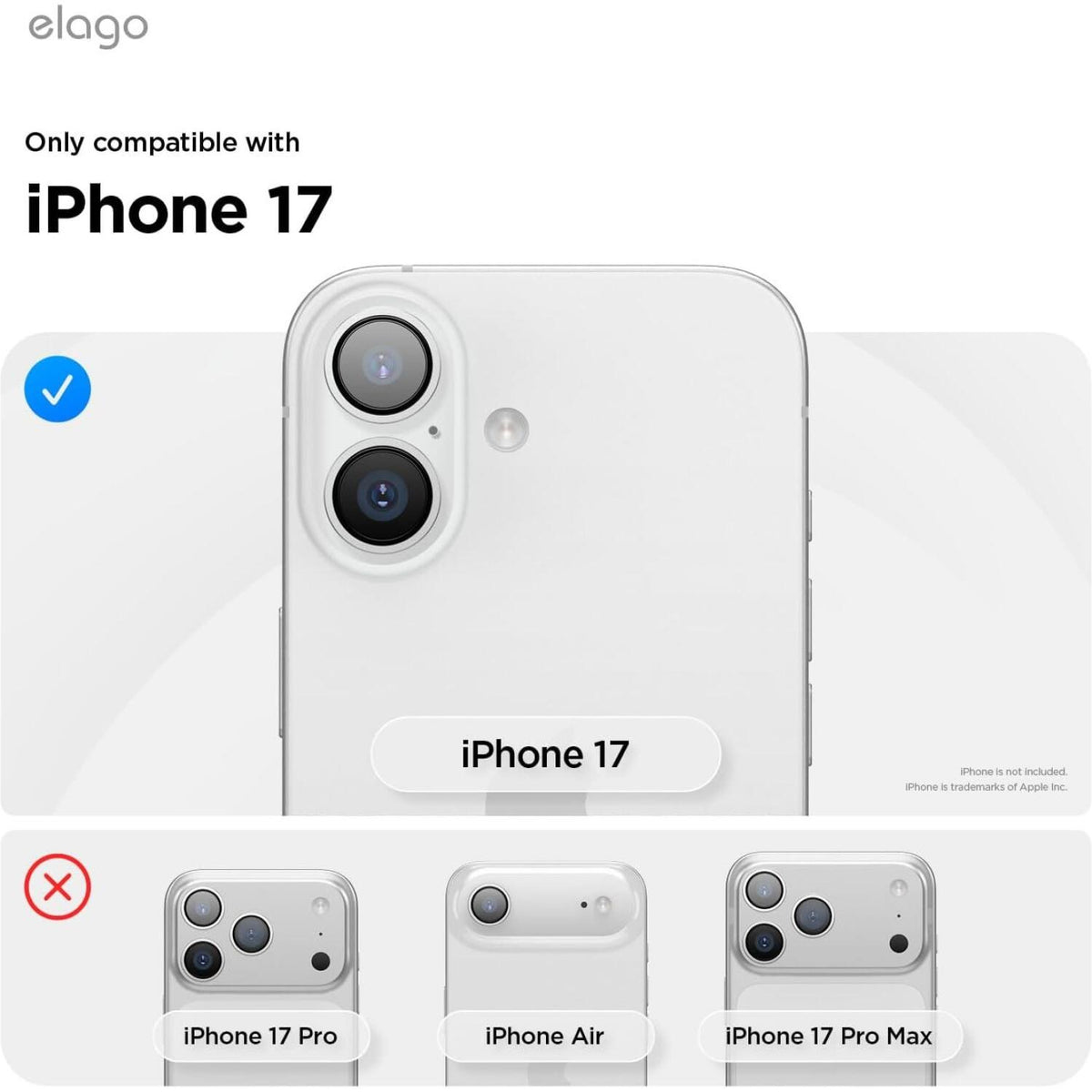 Θήκη iPhone 17 Elago Magnetic Silicone Case Premium Σιλικόνης με MagSafe - Black (ES17MSSC61-BK)