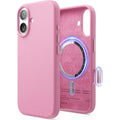 Θήκη iPhone 17 Elago Magnetic Silicone Case Premium Σιλικόνης με MagSafe - Hot Pink (ES17MSSC61-HPK)