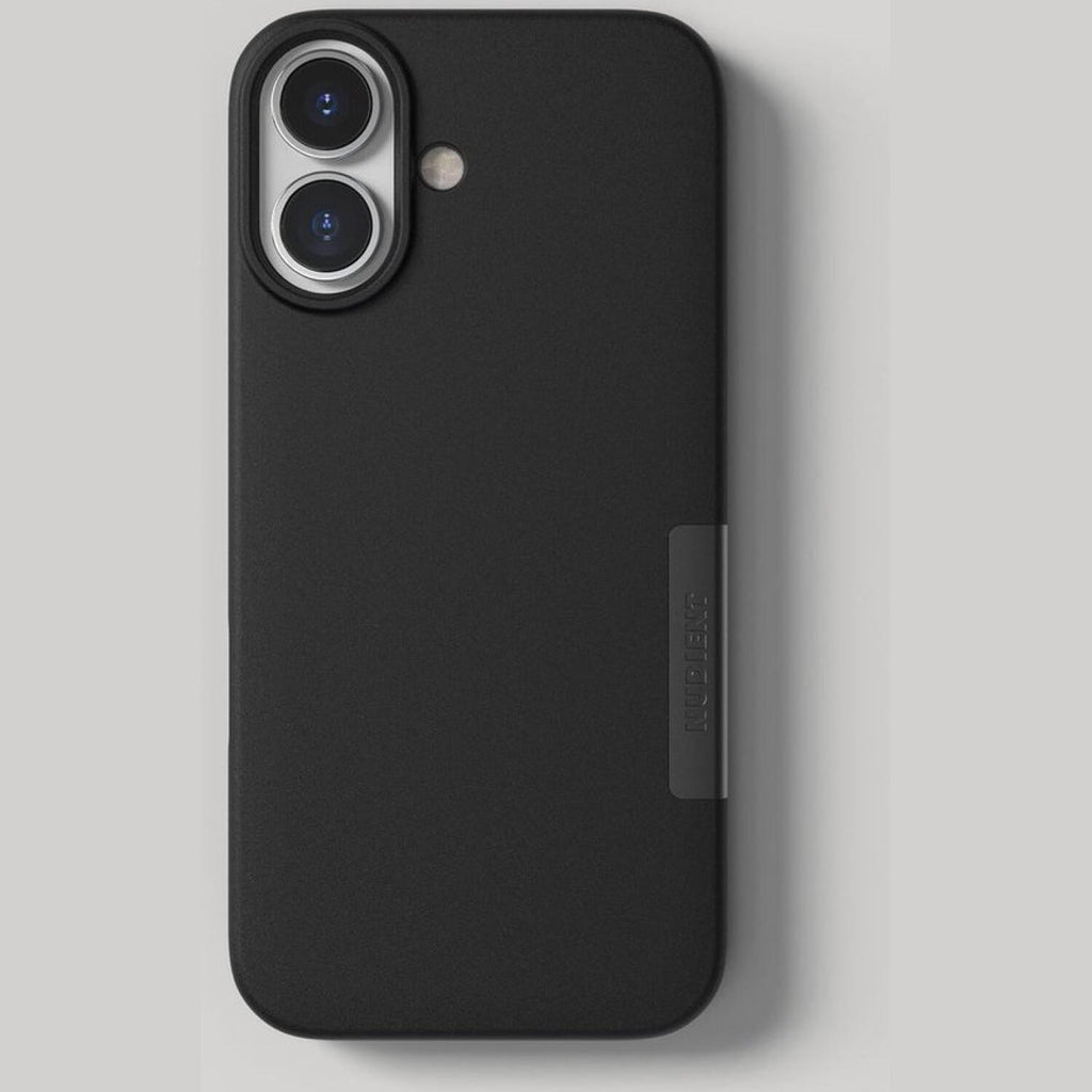 Θήκη iPhone 17 Nudient Thin Case V6 Σκληρή με MagSafe από 100% Ανακυκλωμένα Υλικά 1mm - Ink Black (00-000-0122-0000)