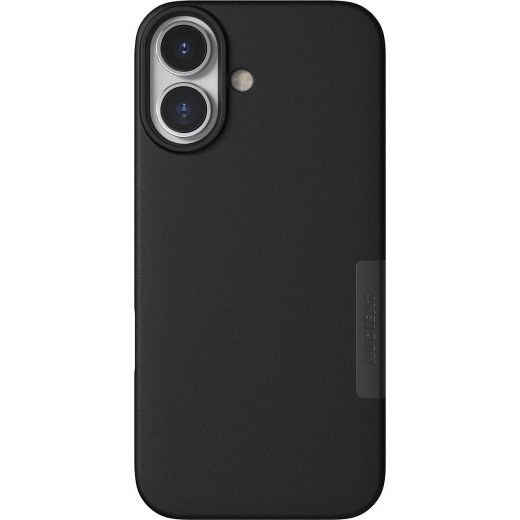 Θήκη iPhone 17 Nudient Thin Case V6 Σκληρή με MagSafe από 100% Ανακυκλωμένα Υλικά 1mm - Ink Black (00-000-0122-0000)