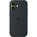 Θήκη iPhone 17 Official Apple Silicone Case Σιλικόνης με MagSafe - Black (MGF14ZM/A)