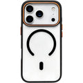 Θήκη iPhone 17 Pro Bodycell DualTone Hybrid Case Διάφανη Σκληρή με MagSafe & TPU Bumper - Black (5206015085208)
