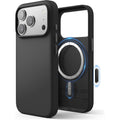 Θήκη iPhone 17 Pro Elago Magnetic Leather από Vegan Δέρμα με MagSafe - Black (ES17MSLE63PRO-BK)