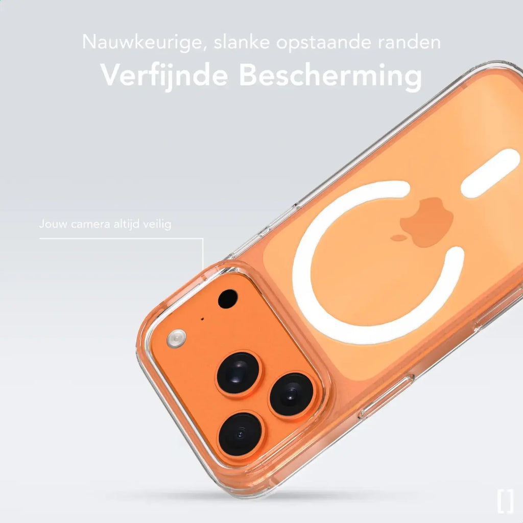 Θήκη iPhone 17 Pro Max Nekit Bare Thin Case Σκληρή Λεπτή Διάφανη με MagSafe 1.2mm - Transparent (8719246595219)