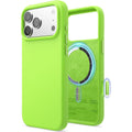 Θήκη iPhone 18 Pro Max / 17 Pro Max Elago Magnetic Silicone Case Premium Σιλικόνης με MagSafe - Lime Green (ES17MSSC69PRO-LIG