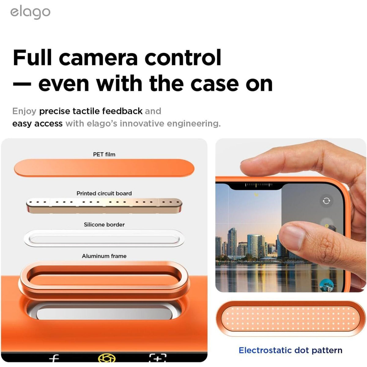 Θήκη iPhone 18 Pro Max / 17 Pro Max Elago Magnetic Silicone Case Premium Σιλικόνης με MagSafe - Orange (ES17MSSC69PRO-OR)