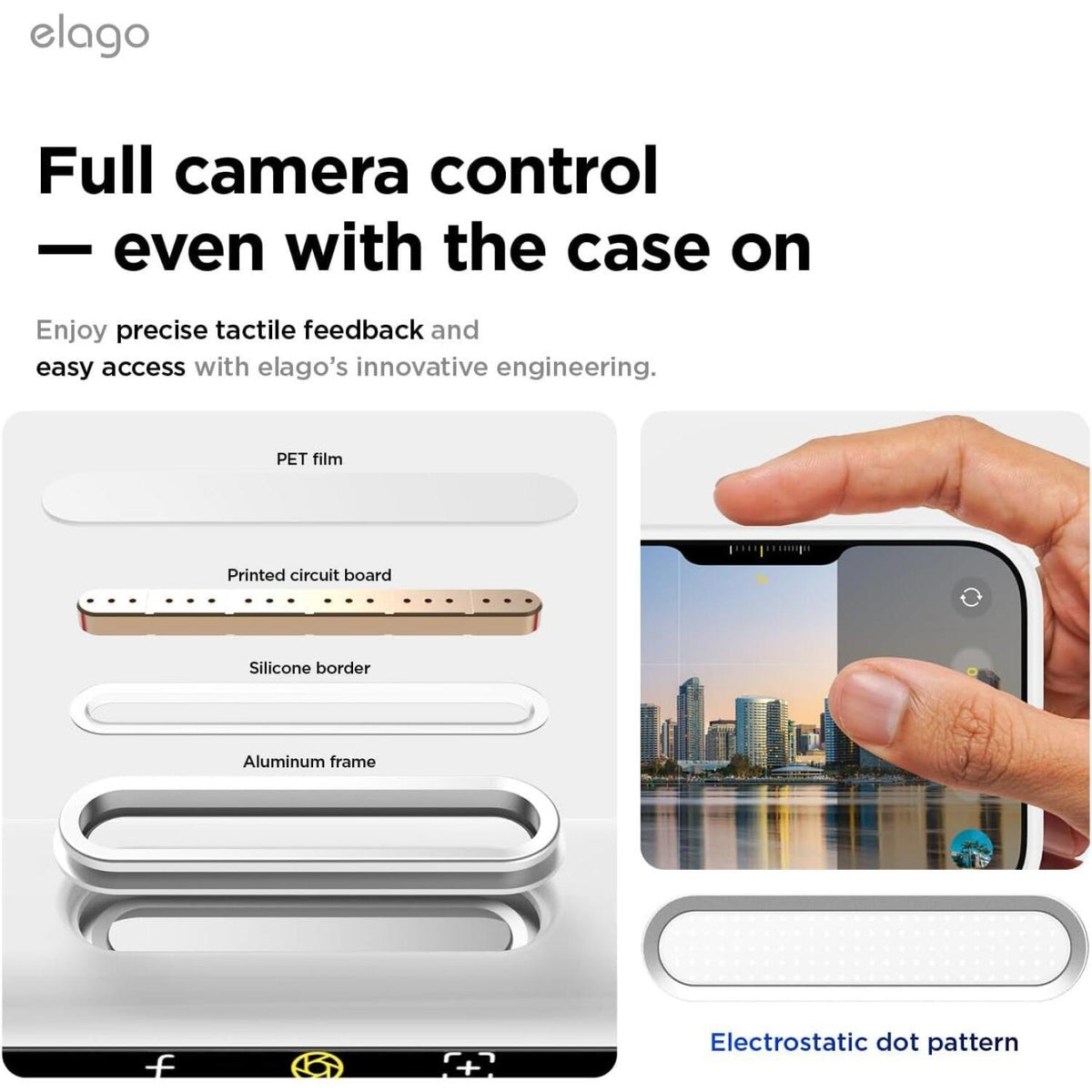 Θήκη iPhone 17 Pro Max Elago Magnetic Silicone Case Premium Σιλικόνης με MagSafe - White (ES17MSSC69PRO-WH)