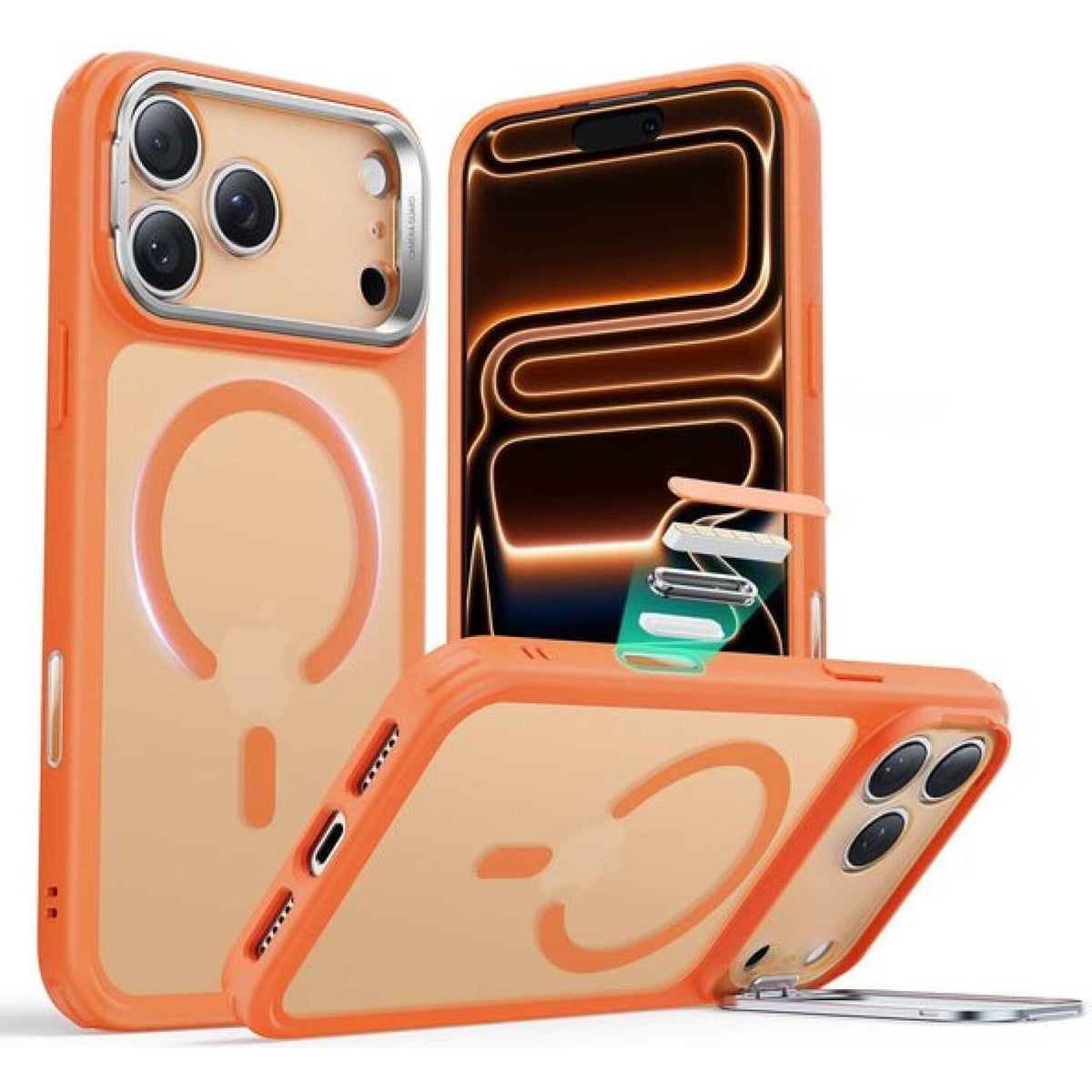 Θήκη iPhone 17 Pro Max ESR Classic Hybrid Magnetic with Stash Stand Ανθεκτική με MagSafe / Kickstand & Κάλυμμα για Camera Con