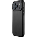 Θήκη iPhone 17 Pro Max MUJJO by Troubadour Full Leather Case Δερμάτινη με MagSafe - Black (MUJJO-CL-063-BK)