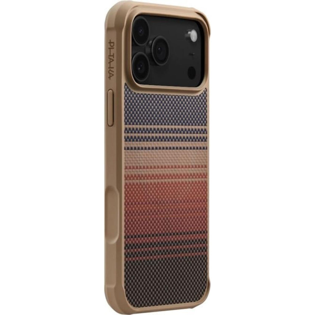 Θήκη iPhone 17 Pro Max Pitaka Aramid ProGuard MagEZ Case Pro 5 Aramid Fiber Body Ανθεκτική με MagSafe 2.3mm 1500D - Sunset (K