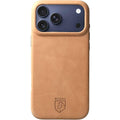 Θήκη iPhone 17 Pro Max Rosso Elite Back Cover Δερμάτινη με MagSafe - Light Brown (8719246484612)