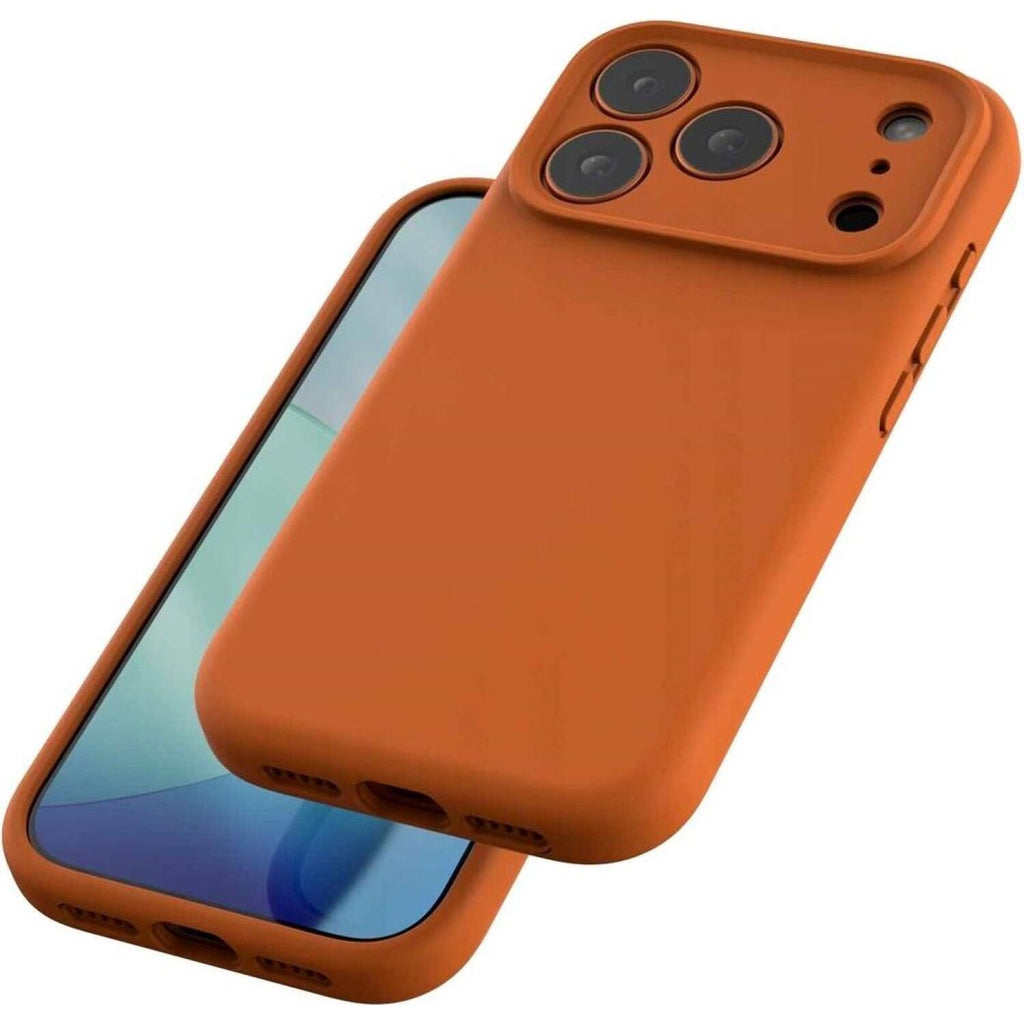 Θήκη iPhone 18 Pro Max / 17 Pro Max Spacecase Silicone Mag Case Σιλικόνης με MagSafe - Orange (5905719138271)