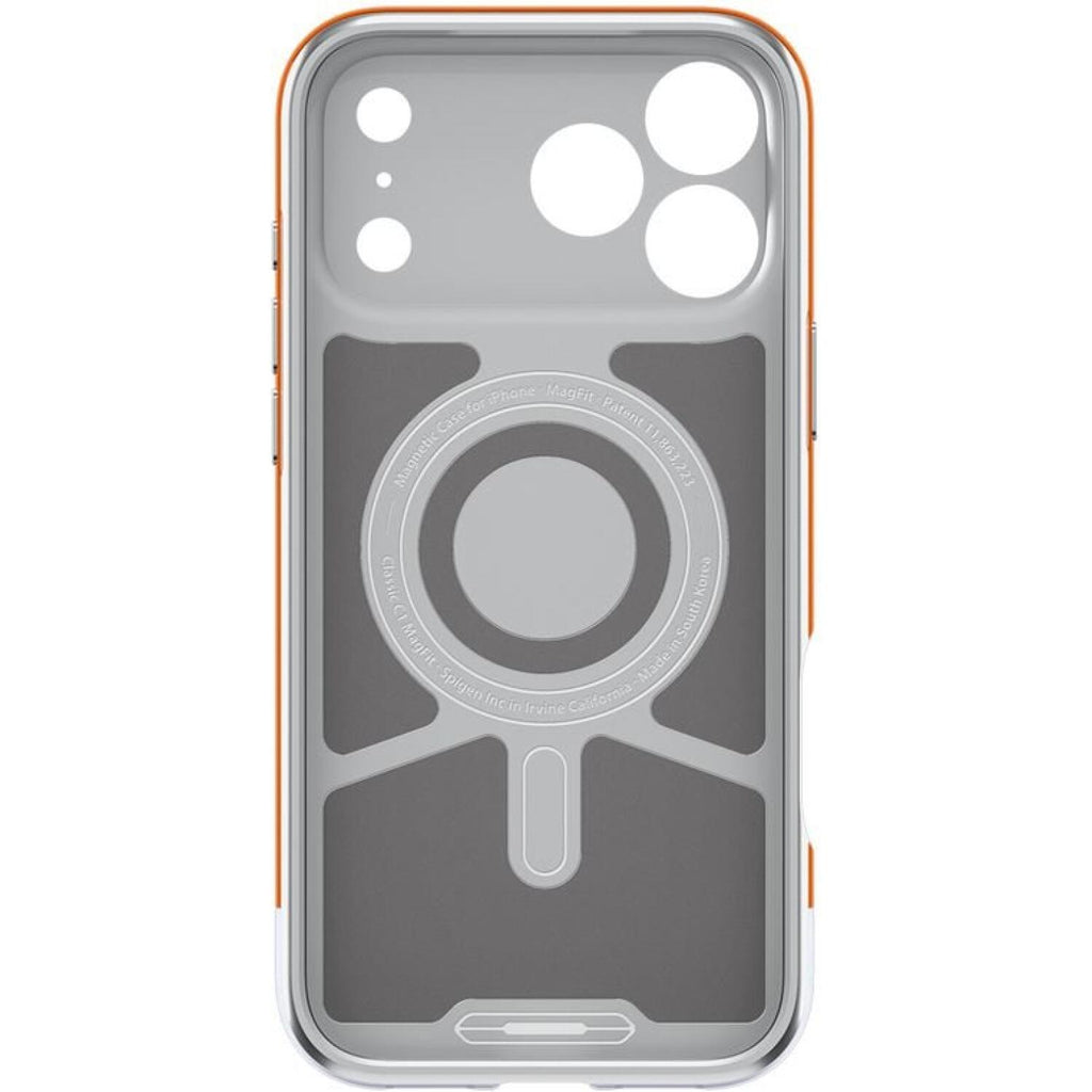 Θήκη iPhone 17 Pro Max Spigen Classic C1 MagFit Ανθεκτική Σκληρή με MagSafe - Tangerine (ACS10296)