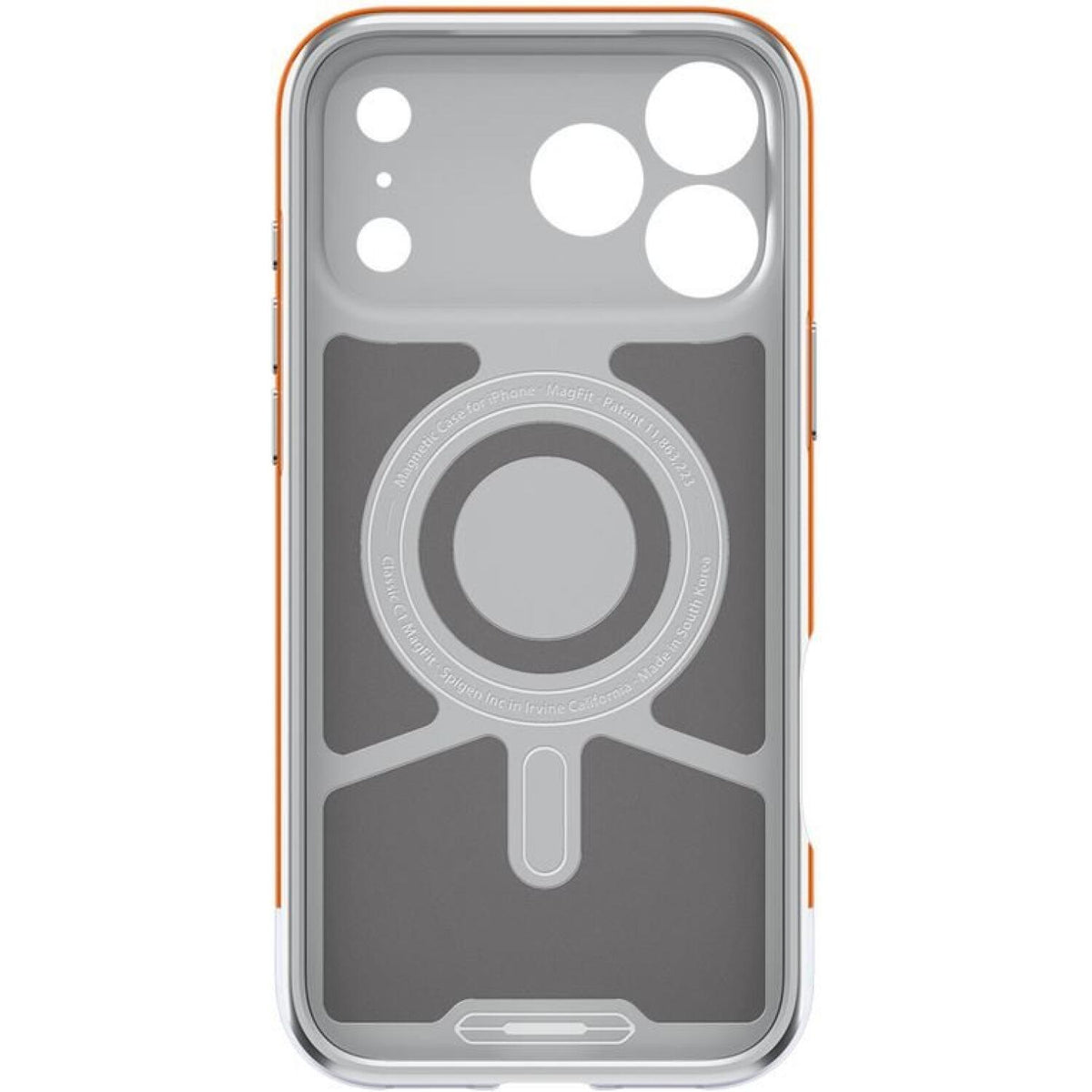 Θήκη iPhone 17 Pro Max Spigen Classic C1 MagFit Ανθεκτική Σκληρή με MagSafe - Tangerine (ACS10296)