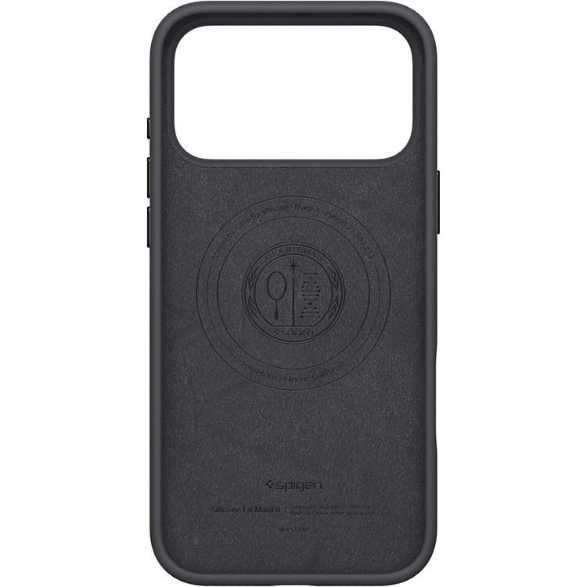 Θήκη iPhone 17 Pro Max Spigen Silicone Fit MagFit Ανθεκτική Σιλικόνης με MagSafe - Black (ACS10270)